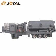 JOYAL Mobile Cone Crusher Machinery/Mine Quarry Crusher/Mobile Cone Crusher Plant