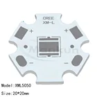 Cree led XML T6 circuit board XML blue led pcb for flashlights