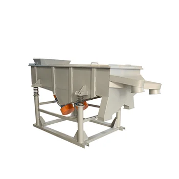 Industrial Food Powder Particle Linear Vibro Sand Screening Sorting Machine