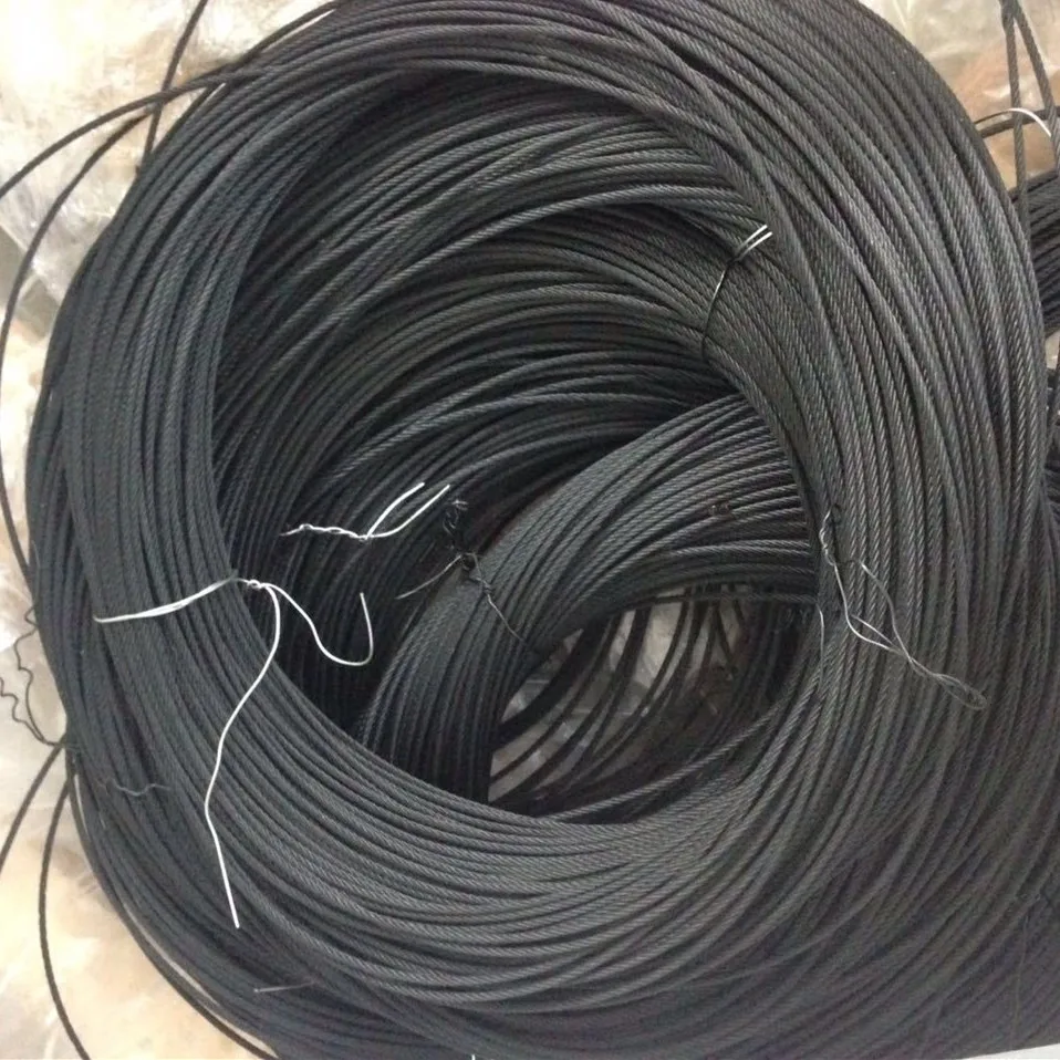 黑色涂层钢丝绳 t/s 1770mpa