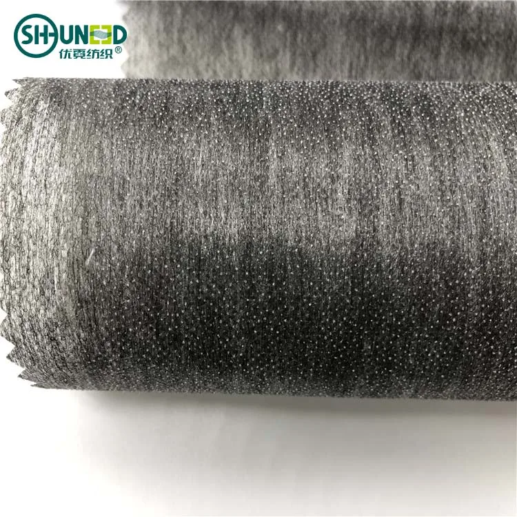 Non Noven Fusing Interfacing for Iron Fabric on Knitted Interlinings & Linings Interlining,nonwoven Fabric Garment Fusing 28GSM