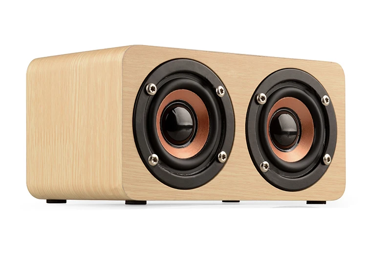 Hot Sale Home Theatre Mobile Phone Wireless Portable Wooden Blue tooth Speaker - ANKUX.COM