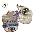 Custom Souvenir Unique Design Hard Enamel Metal Pin Badge