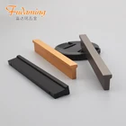 Golden aluminum alloy handle for cabinet closet and drawers 1200 mm long handle and black door handle