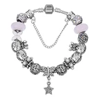 DIY Charm Beads Bracelets For Women With Murano Crystal Beads Jewelry
