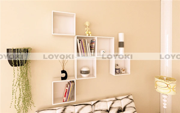 China manufacturer wooden Cube Shelf pvc cube facial bed