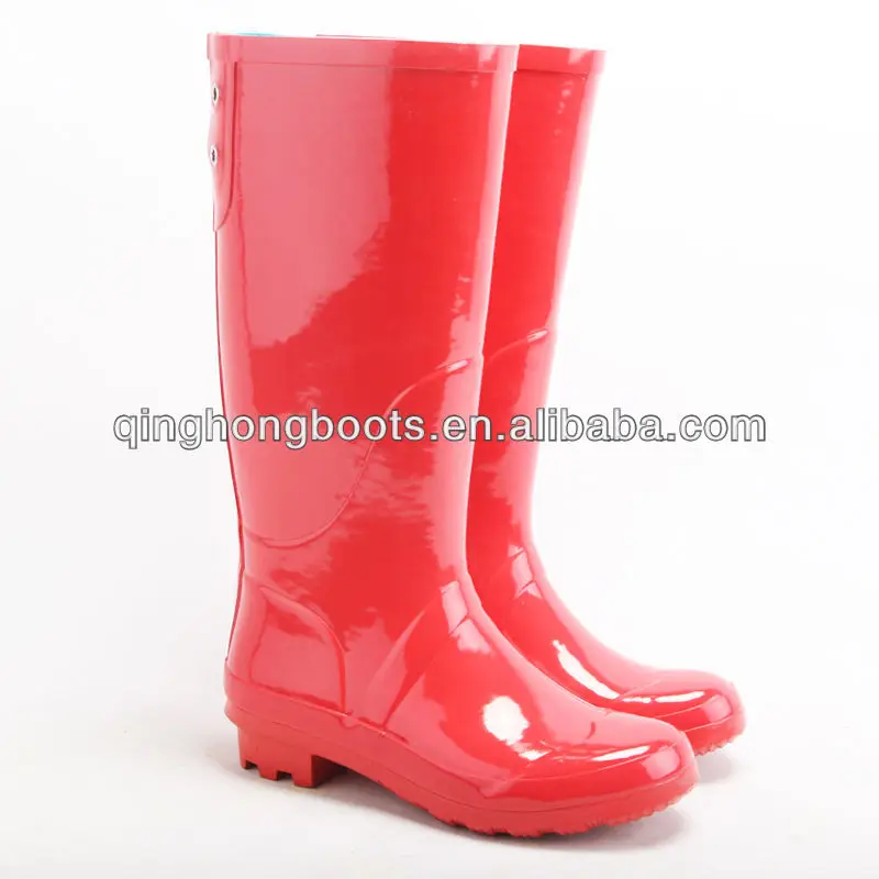 coach rubber rain boots