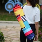 MOWIN Outdoor Sports Canvas Yoga Mat Sling Bags Shoulder Backpack