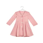 Baby girl clothes warm outwear winter outwear flower toddler waterproof coats