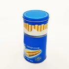 Wholesale High Quality Big Empty Custom Round Cookie Tin Box