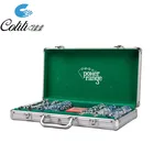 Wooden Batten Blister box Professional Casino 300pcs poker chip set