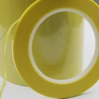 Cloth Tape Silicone Adhesive Tape 0.2mm Yellow Double Sided Silicone Adhesive PTFE Glass Cloth Tape