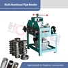 HHW-G76 16mm-76mm Multi-function Square/Round Rolling Pipe Bending machine