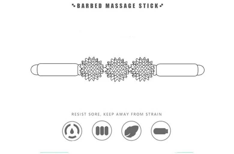 other massager products   product type: barbed massage stick