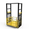 Factory Direct Sales goods lift with collapsible gate price platform