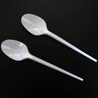 High quality PS white disposable plastic spoon