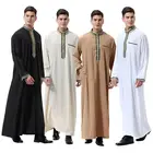 Wholesale Islamic Men Robes Muslim Prayer Clothing Abaya Designs Dubai Cloning