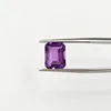 Natural Gems Loose Gemstone AAA+ South Africa Amethyst using for DIY Jewelry Making and Blank ring for inlay Emerald Cut