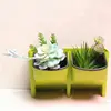 Eco-Friendly Plastic Geometric Indoor Wall Hanging Flower Planter Pot For Large Size
