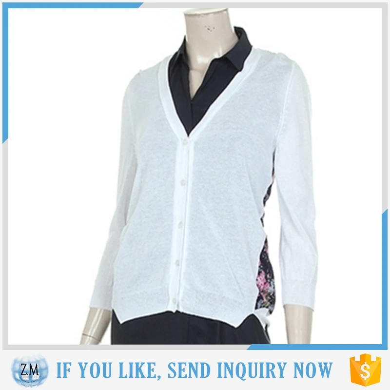 European fashion knitted sweater for women