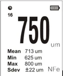 car paint thickness gauge meter CM8806FN