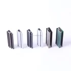 Aluminum glass door and window aluminum profile sliding windows for bath door window grill design