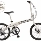 FOLDABLE 20 INCH ALUMINUM FRAME FOLDING BIKE WITH ACERA 8 SPEED