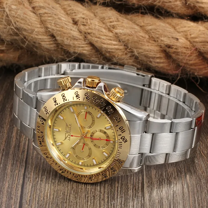 China Wholesale Jargar automatic mechanical movement designer inspired watches at cheap, reloj hombre