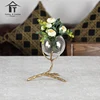 /product-detail/wholesale-vintage-handmade-brass-flower-stand-home-decorative-copper-blown-transparent-round-small-glass-vase-62221478631.html
