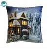 2018 Best Selling Airline Cushion / Pillow Led Light Christmas Cushion Leather Seat Cushion Cover Sofa