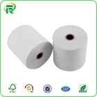 White Paper Roll Rolls White Paper Roll Taxi Meter 3 1/8'' 80mm Thermal Paper Rolls