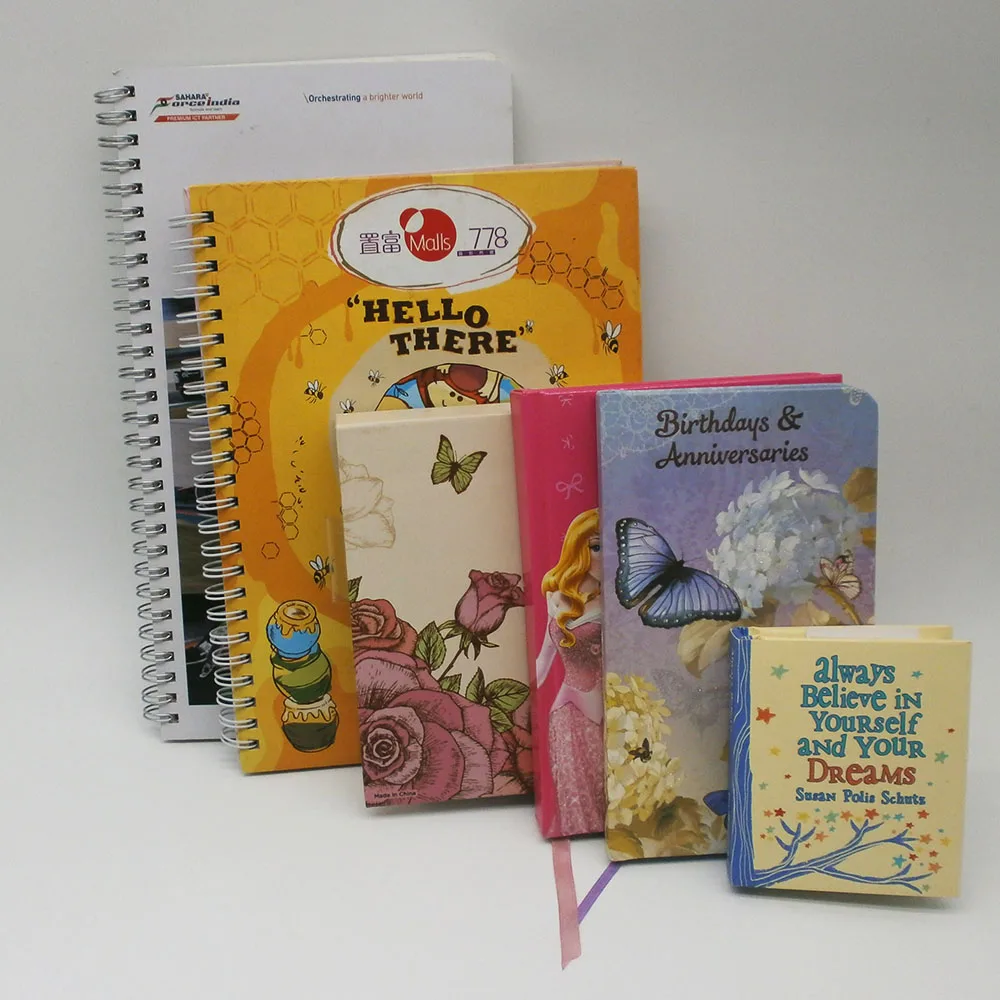 personalized hardcover notebook printing service