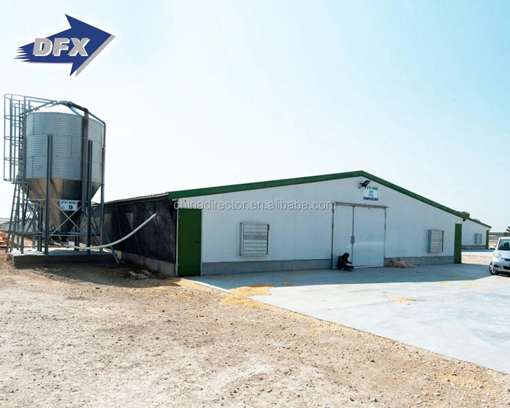 Commercial Prefab Construction Chicken Houses