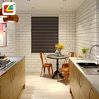 New Design Zebra Rainbow Window Blind Blackout Manual Zebra Blinds Roller Window Curtain Day And Night