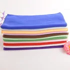 Microfibre printable logo embossed picture customized towels colorful super absorption microfiber portal cleaning cloth