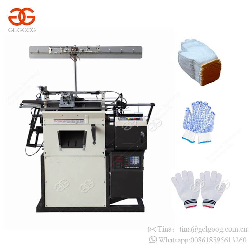 Automatic Knitting Production Line Labor Working Hand Glove Sewing Making Machine Manufacturer Seamless Cotton Glove Maker