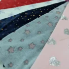 BRONZING 100% POLYESTER FLANNEL CORAL FLEECE FABRIC