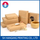 High Quality Custom kraft paper cardboard gift boxes with clear window