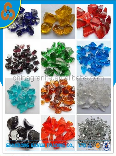 recycled crystal flat glass cullets for sale