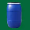 blue color 200L HDPE plastic drum barrel for corrosive chemical products