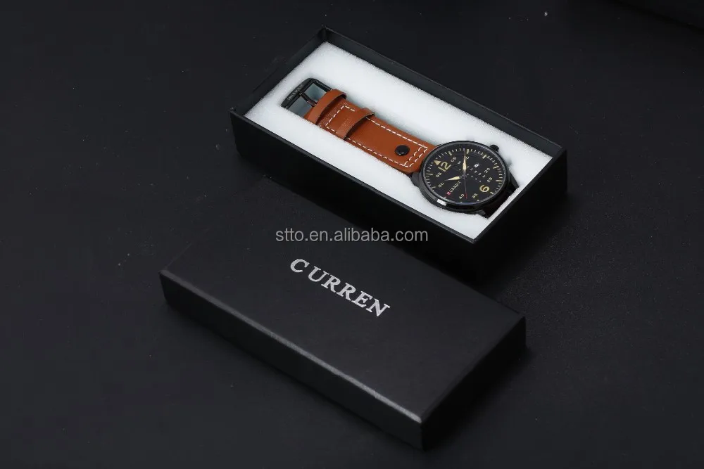 luxury custom gift box watch with logo