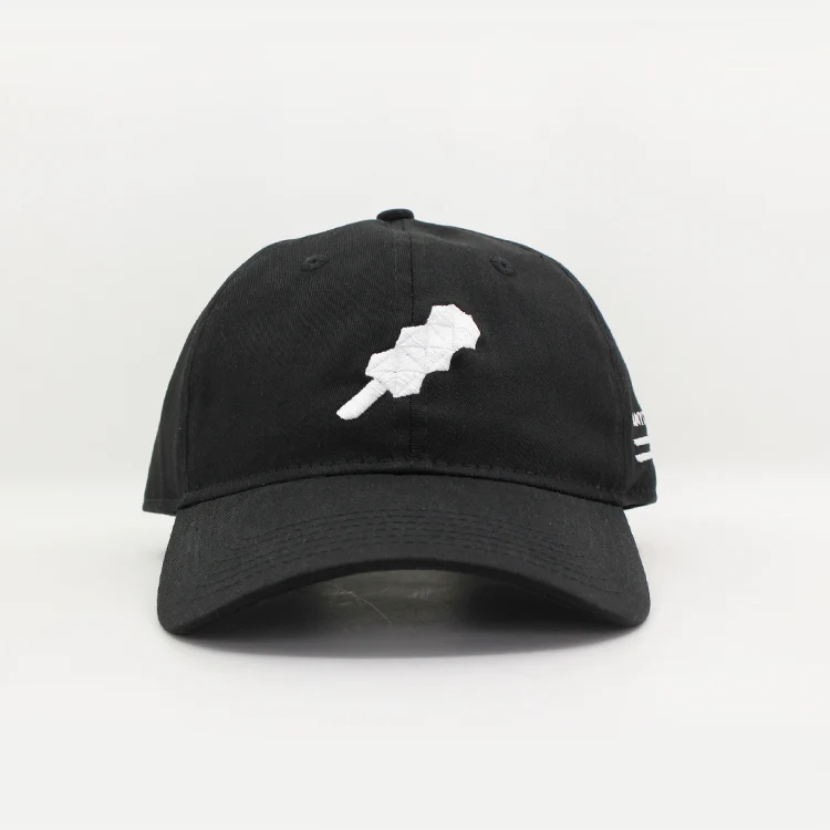 OEM cheap price black cotton hat, strap back hats caps baseball