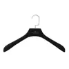 luxury soft touch jacket hanger with bar