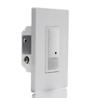 US Style Wall Mount PIR On/Off Switch Electric Wall Plate