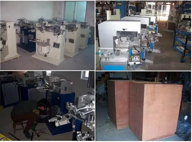 good raw material new Technology screen printing machinery for plastic water bottle lable