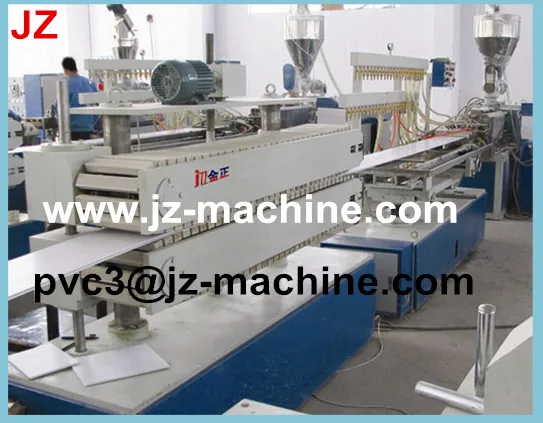 Pvc-platte/decke fließband-Plastikextruder-Produkt ID:871014282-german