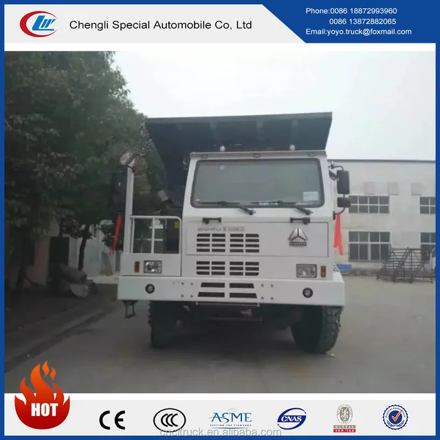 6x4 sinotruk max 70ton mining dumper trucks with high quality