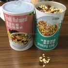 Factory price food grade round empty can packaging for fruit nut oatmeal