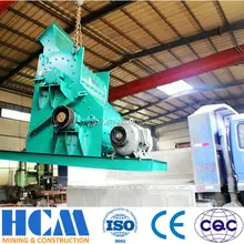 SCF double rotors hammer crusher hammer mill for wet material supplier