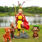 Garden Decorative Resin Outdoor Animal Garden Statues Monkey Garden Statues